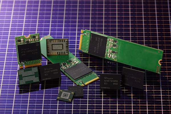 SK하이닉스 96단 512Gbit TLC 4D 낸드플래시와 솔루션 제품들