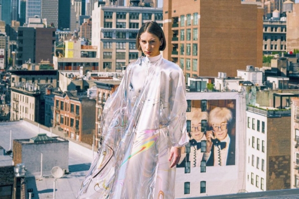 더 패브리컨트(The Fabricant)는 블록체인 기술을 활용해 제작한 가상드레스(virtual dress)를 9500 달러(약 1000만 원)의 고가에 판매했다.