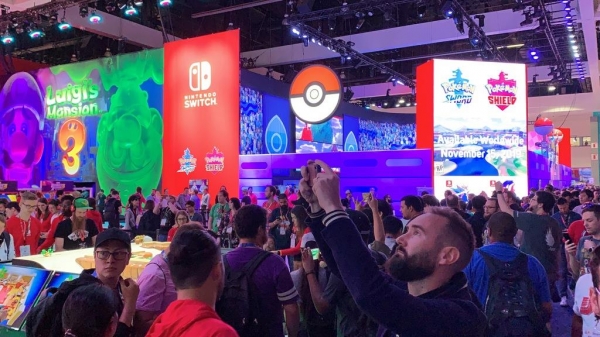 지난 6월 11일 미국에서 열린 세계 최대 게임쇼인 'E3'에 참가한 닌텐도.