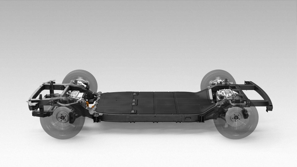 카누가 개발중인 전기차 스케이트보드 플랫폼