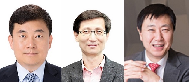 (왼쪽부터) 송재호, 김형욱, 정기호 부사장