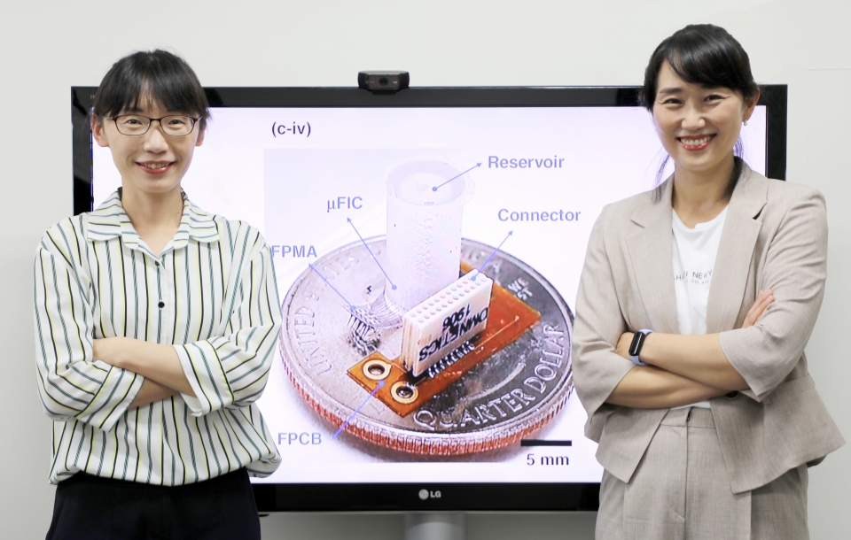 (왼쪽부터) DGIST 로봇공학전공 김소희 교수, 강유나 박사